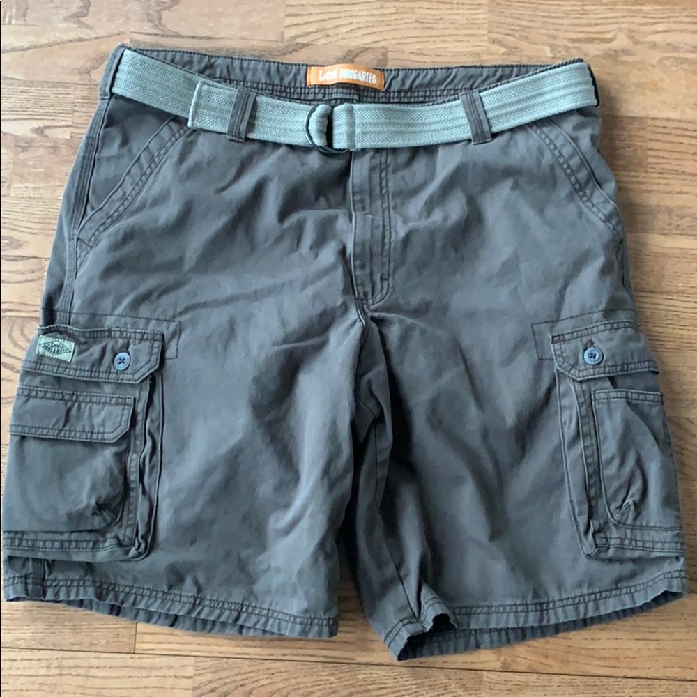LEE Men’s Dungaree Belted Wyoming Cargo Short